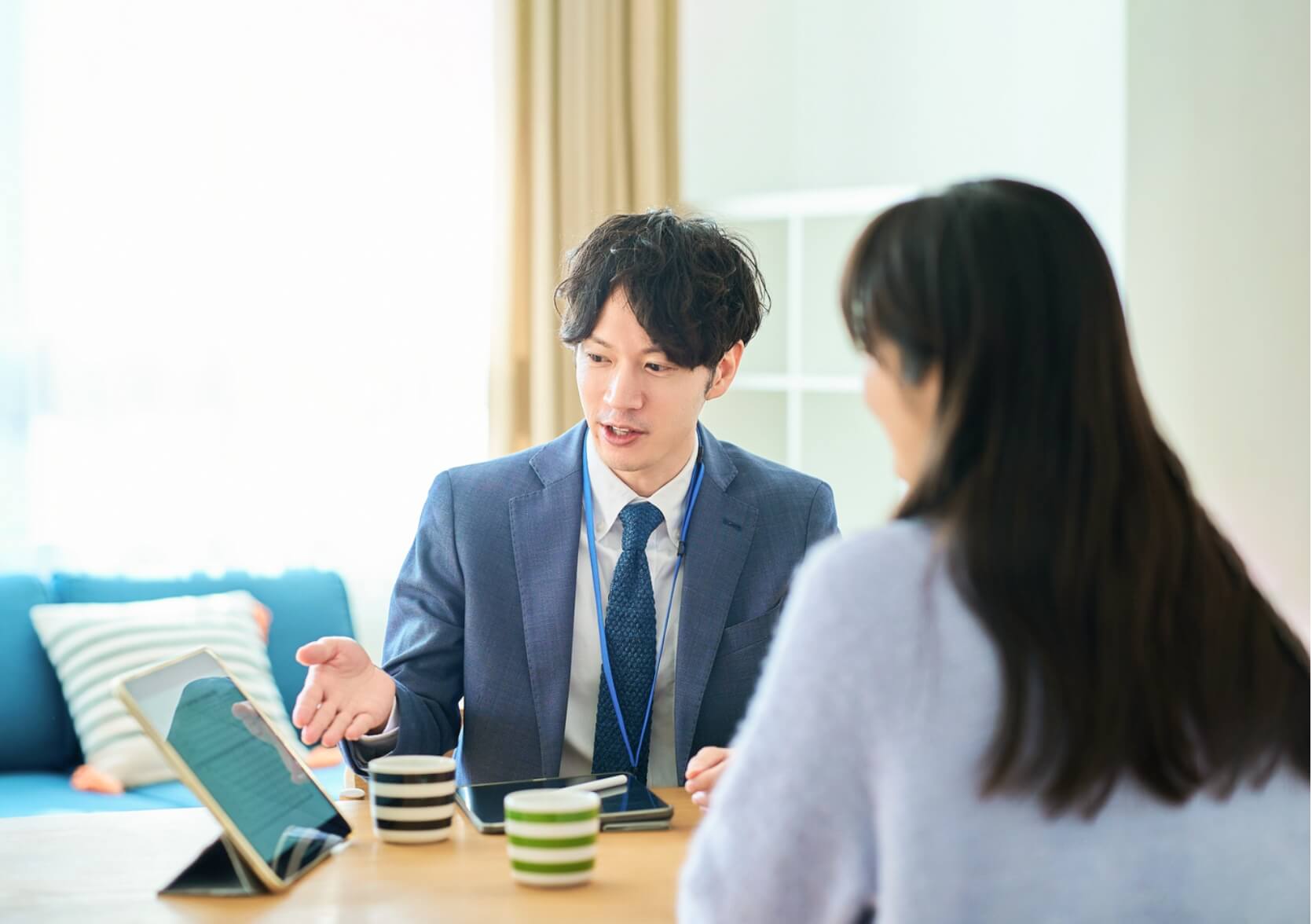 経験豊富なスタッフがお客様の理想をお伺いしアドバイス